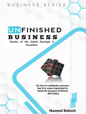 cover image of UNFINISHED BUSINESS